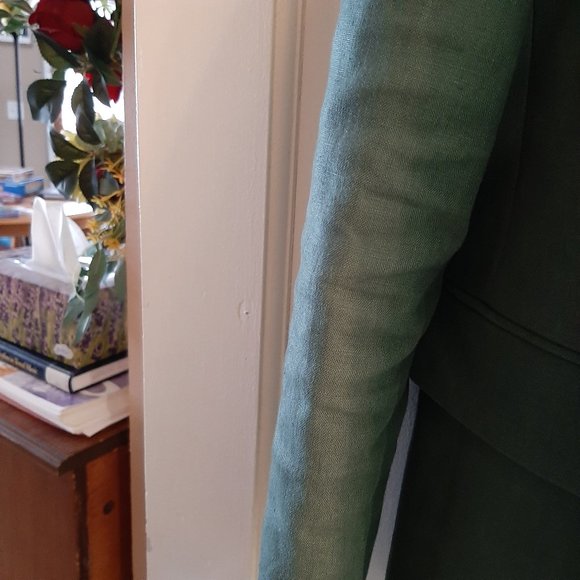 J. crew Regent Linen Blazer In Autumn Bluegrass - Picture 5 of 6